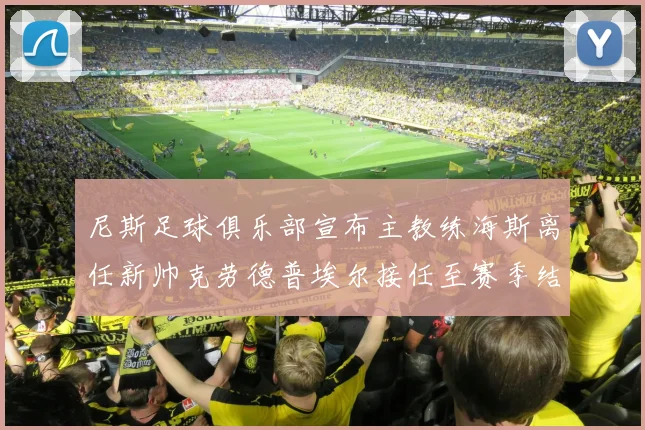 尼斯足球俱乐部宣布主教练海斯离任新帅克劳德普埃尔接任至赛季结束