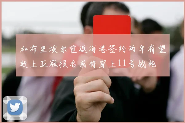 加布里埃尔重返海港签约两年有望赶上亚冠报名或将穿上11号战袍